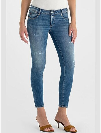 Jeans PULP push-up slim 7/8ème 'Le Temps Des Cerises'