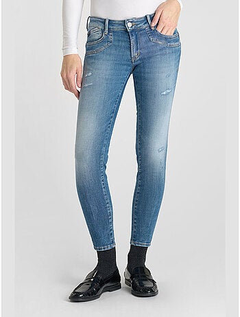 Jeans PULP push-up slim 7/8ème 'Le Temps Des Cerises'