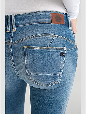 Jeans PULP push-up slim 7/8ème 'Le Temps Des Cerises'