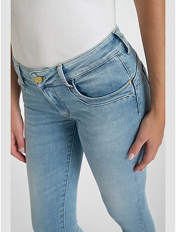 Jeans PULP push-up slim 7/8ème 'Le Temps Des Cerises'