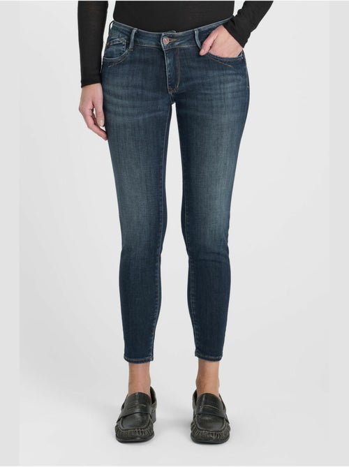 Jeans pulp push-up slim 7/8ème 'le temps des cerises' - Kiabi