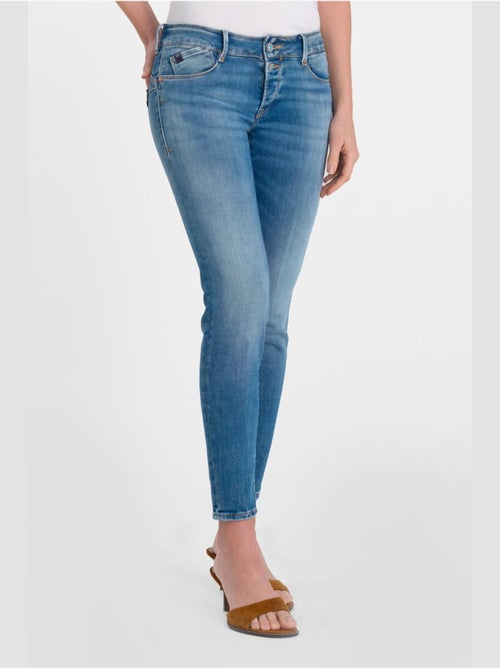 Jeans PULP push-up slim 7/8ème 'Le Temps Des Cerises' - Kiabi