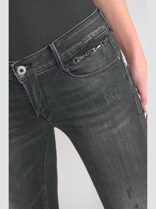 Jeans PULP push-up slim 7/8ème 'Le Temps Des Cerises' - Kiabi