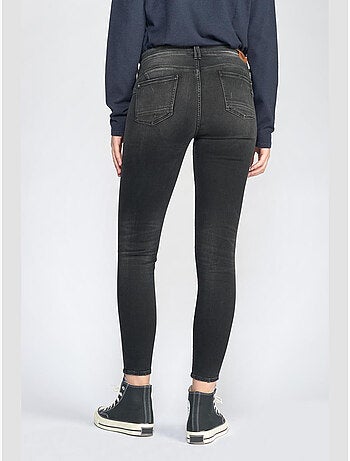 Jeans pulp push-up slim 7/8ème 'le temps des cerises'