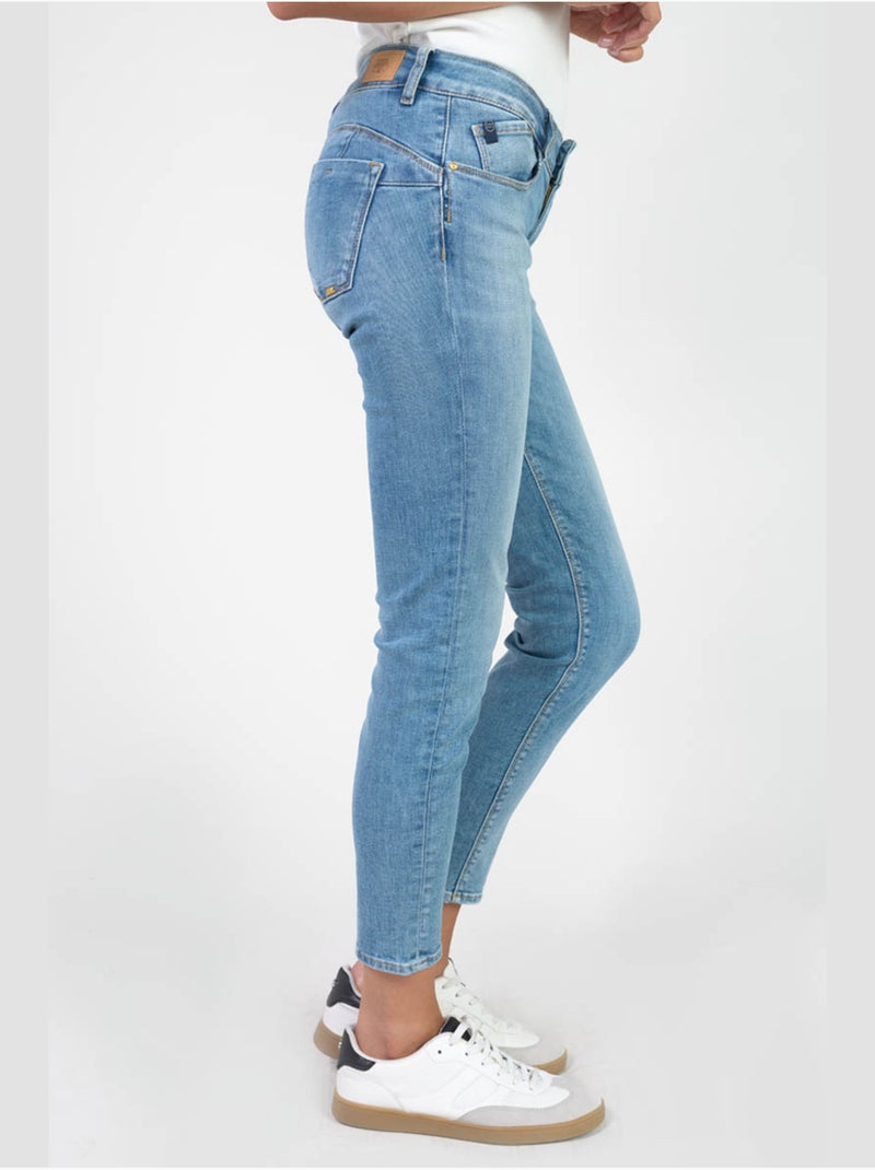 Jeans PULP push-up slim 'Le Temps Des Cerises' Bleu - Kiabi