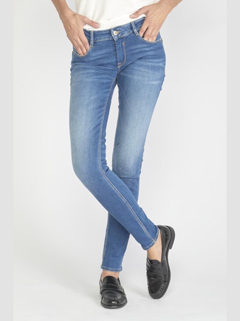 Jeans PULP push-up slim 'Le Temps Des Cerises' Bleu - Kiabi