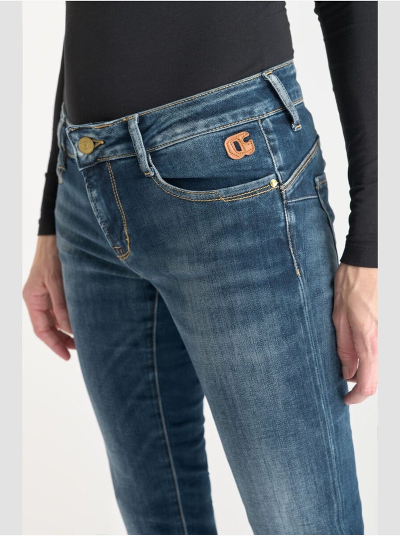 Jeans PULP push-up slim 'Le Temps Des Cerises' Bleu - Kiabi