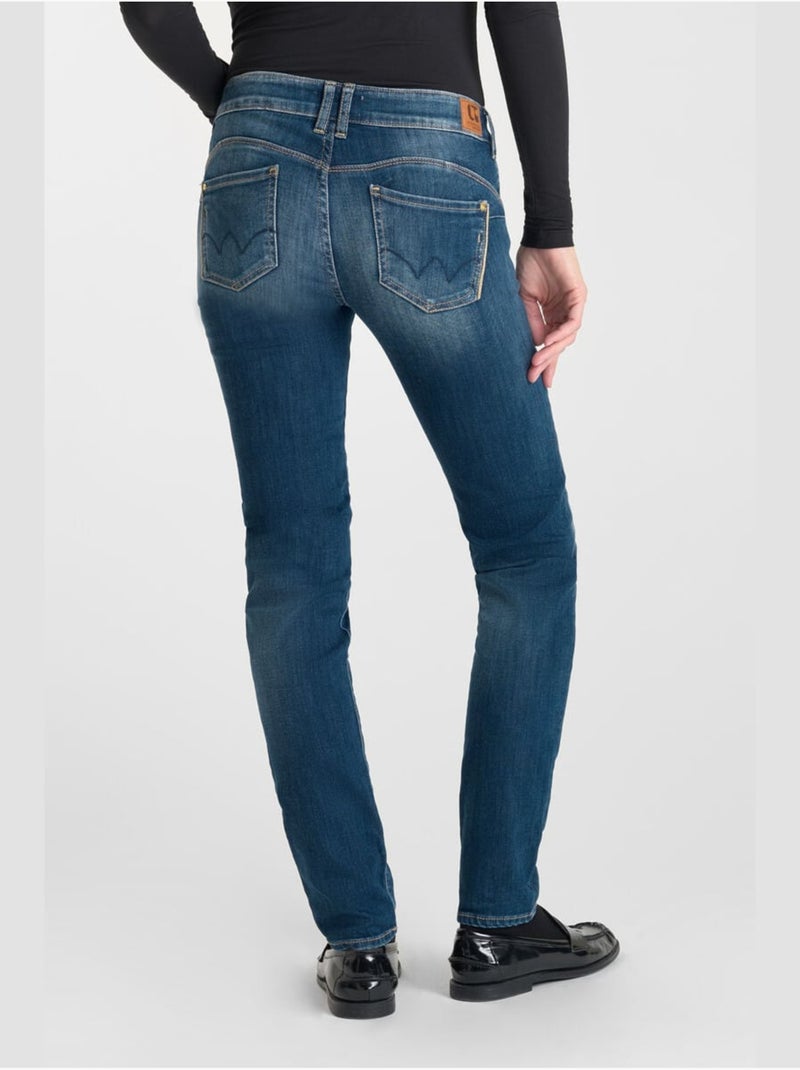 Jeans PULP push-up slim 'Le Temps Des Cerises' Bleu - Kiabi