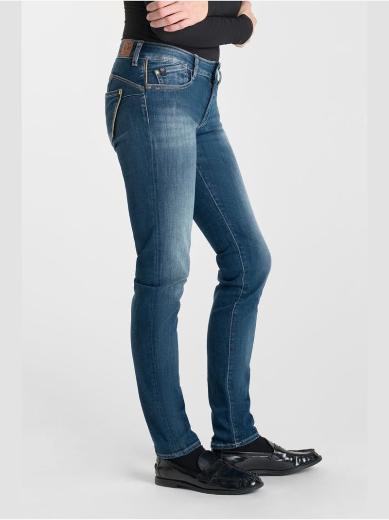 Jeans PULP push-up slim 'Le Temps Des Cerises' Bleu - Kiabi