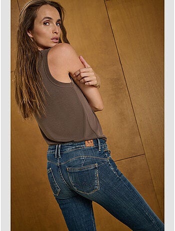 Jeans pulp push-up slim 'le temps des cerises'