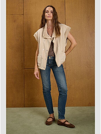Jeans pulp push-up slim 'le temps des cerises'