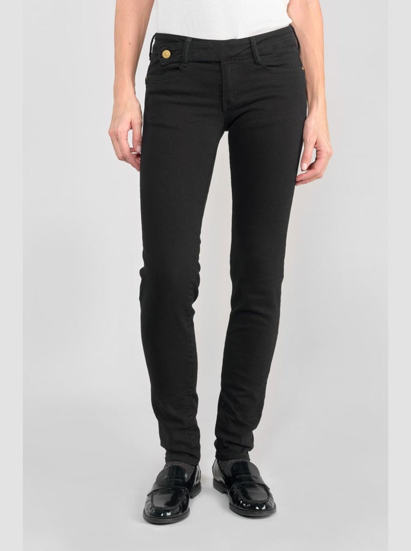 Jeans PULP push-up slim 'Le Temps Des Cerises' Noir - Kiabi