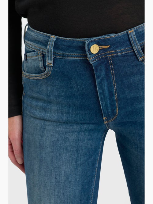 Jeans pulp regular Spazzy bleu N°3 'Le Temps Des Cerises' - Kiabi