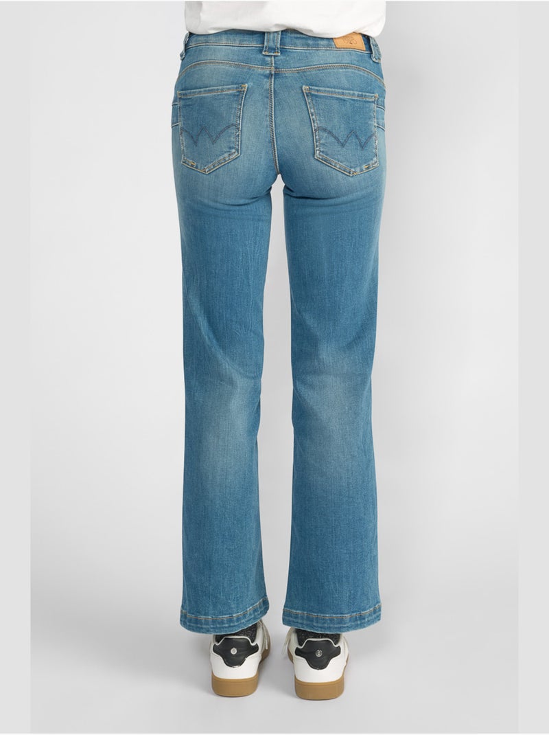 Jeans pulp slim bootcut 'le temps des cerises' Bleu - Kiabi