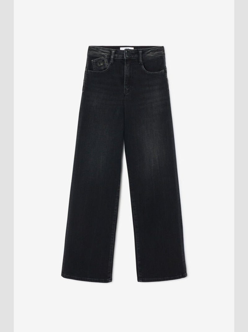 Jeans pulp slim droite 'Le Temps Des Cerises' Noir - Kiabi