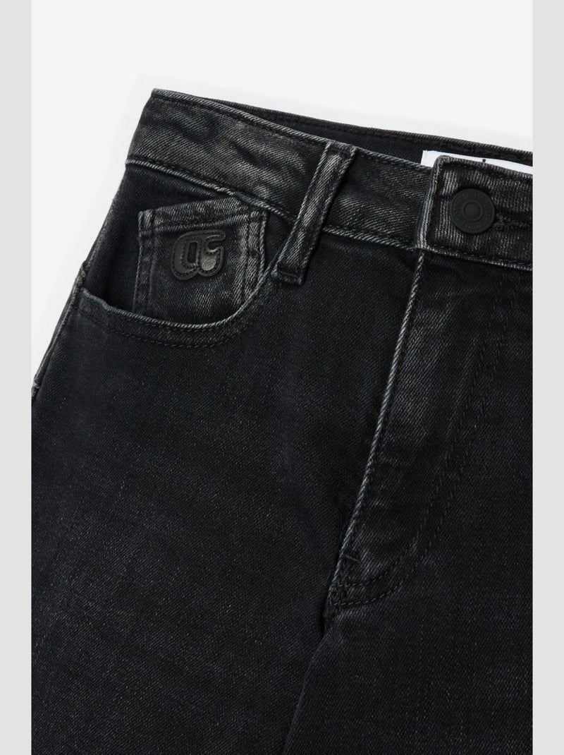 Jeans pulp slim droite 'Le Temps Des Cerises' Noir - Kiabi