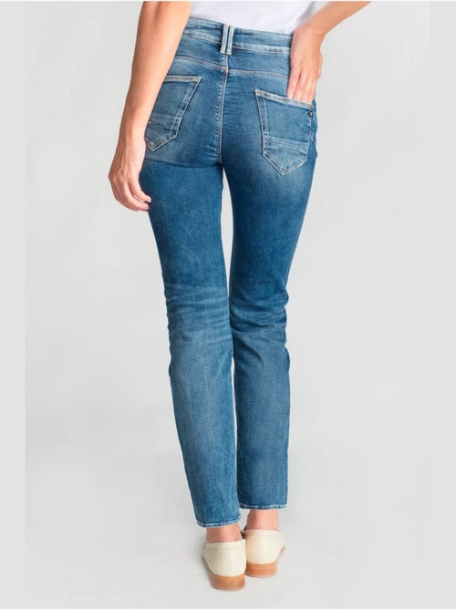 Jeans PULP taille haute push-up droite 7/8ème 'Le Temps Des Cerises' - Kiabi Jeans PULP taille haute push-up droite 7/8ème 'Le Temps Des Cerises' - Kiabi