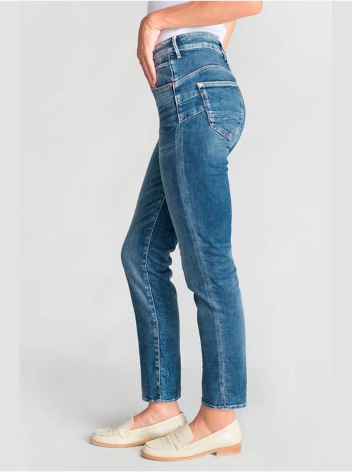 Jeans PULP taille haute push-up droite 7/8ème 'Le Temps Des Cerises' - Kiabi Jeans PULP taille haute push-up droite 7/8ème 'Le Temps Des Cerises' - Kiabi