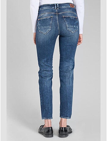 Jeans PULP taille haute push-up droite 7/8ème 'Le Temps Des Cerises'