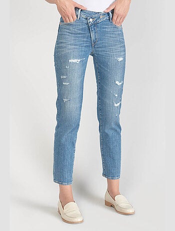 Jeans PULP taille haute push-up droite 7/8ème 'Le Temps Des Cerises'