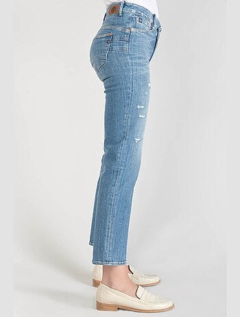 Jeans PULP taille haute push-up droite 7/8ème 'Le Temps Des Cerises'