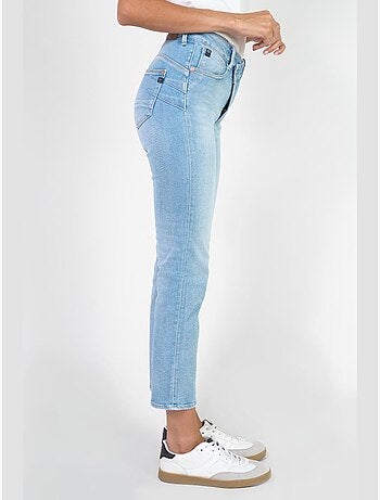 Jeans PULP taille haute push-up droite 7/8ème 'Le Temps Des Cerises'