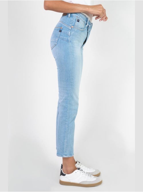 Jeans PULP taille haute push-up droite 7/8ème 'Le Temps Des Cerises' - Kiabi