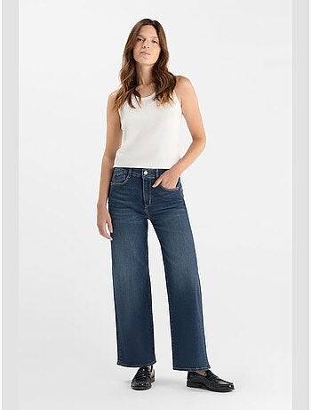 Jeans PULP taille haute push-up droite 7/8ème 'Le Temps Des Cerises'