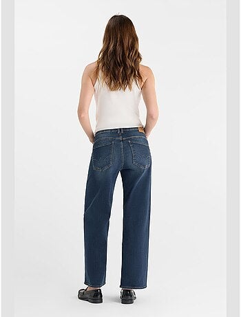 Jeans PULP taille haute push-up droite 7/8ème 'Le Temps Des Cerises'