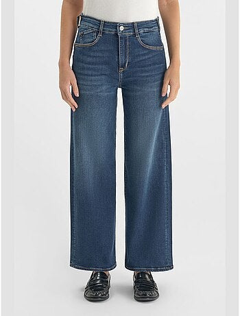 Jeans PULP taille haute push-up droite 7/8ème 'Le Temps Des Cerises'