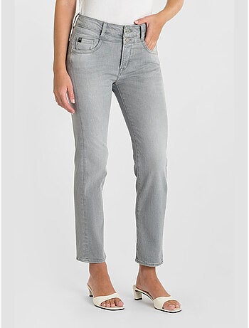 Jeans PULP taille haute push-up droite 7/8ème 'Le Temps Des Cerises'