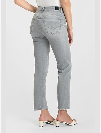 Jeans PULP taille haute push-up droite 7/8ème 'Le Temps Des Cerises'
