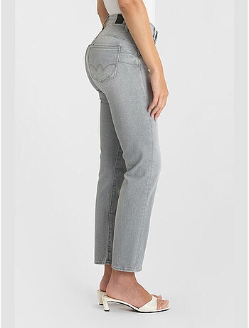 Jeans PULP taille haute push-up droite 7/8ème 'Le Temps Des Cerises'