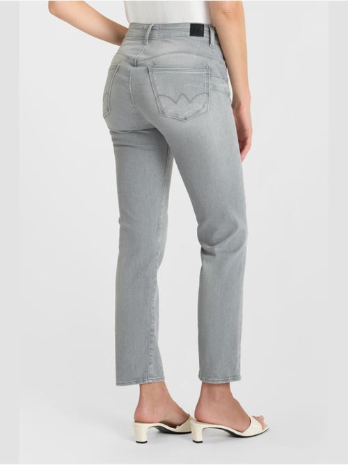 Jeans PULP taille haute push-up droite 7/8ème 'Le Temps Des Cerises' - Kiabi