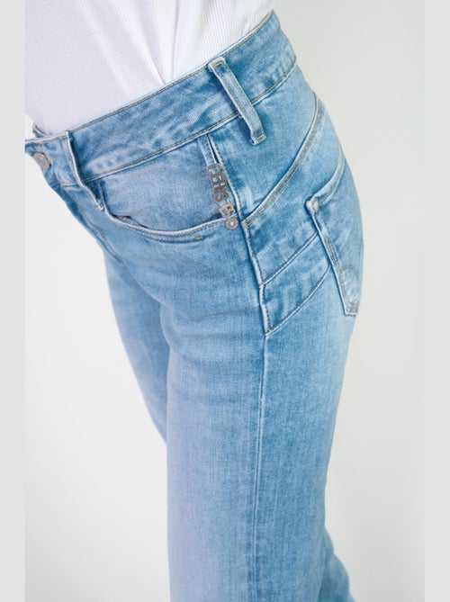 Jeans PULP taille haute push-up droite 'Le Temps Des Cerises' - Kiabi