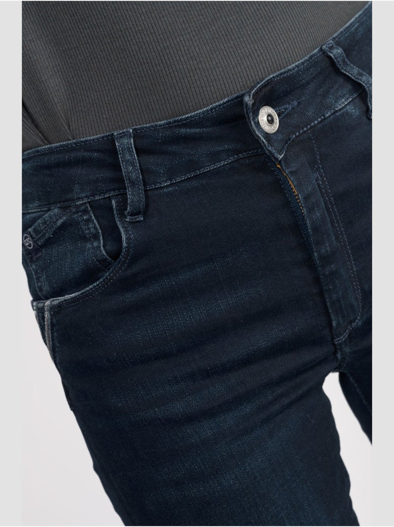 Jeans PULP taille haute push-up droite 'Le Temps Des Cerises' Bleu - Kiabi