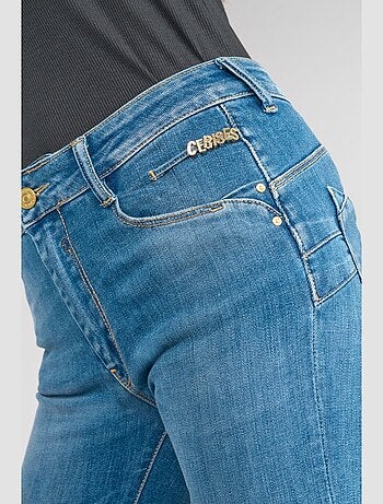 Jeans PULP taille haute push-up droite 'Le Temps Des Cerises'