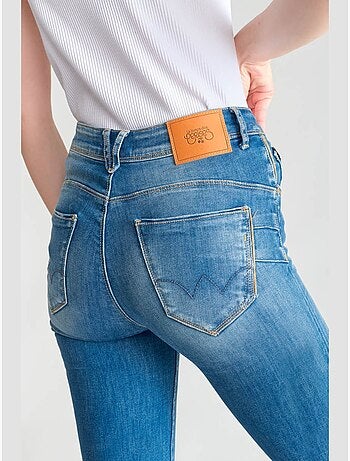 Jeans PULP taille haute push-up droite 'Le Temps Des Cerises'