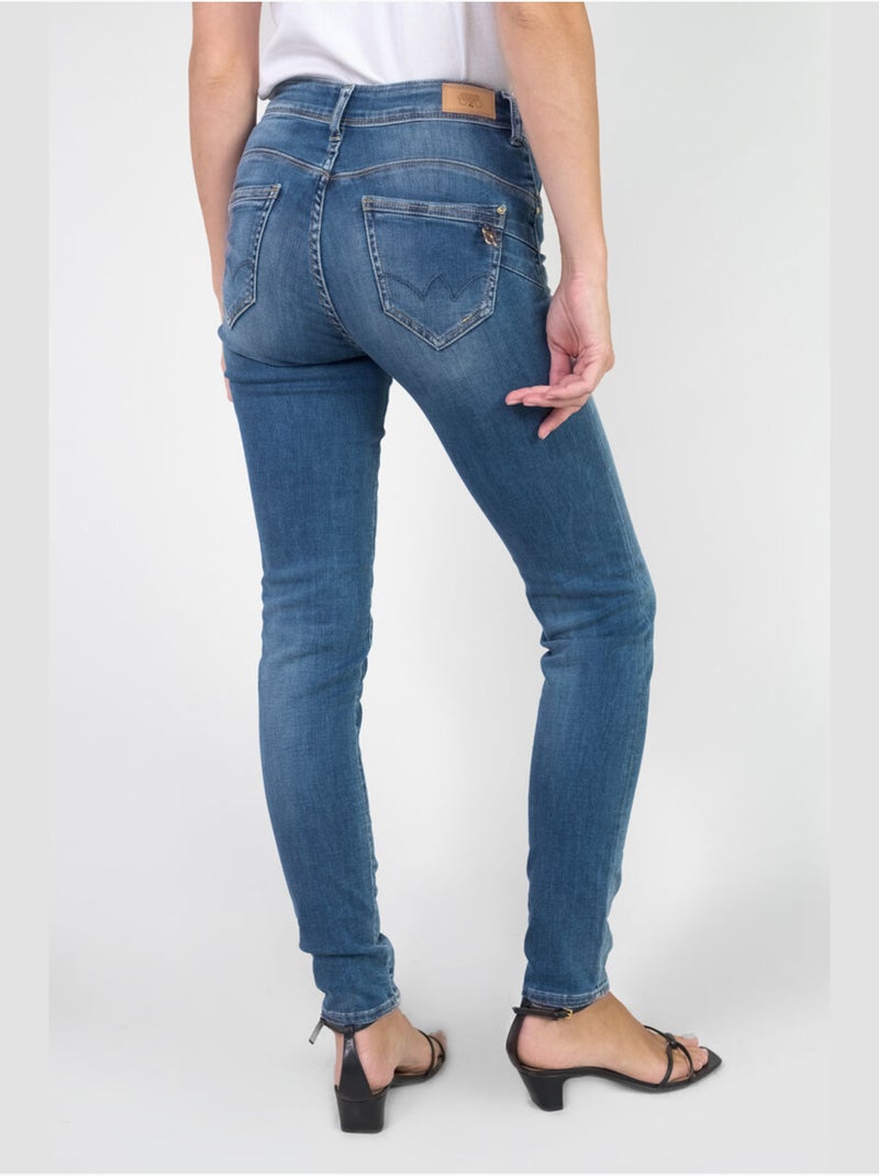 Jeans PULP taille haute push-up 'Le Temps Des Cerises' Bleu - Kiabi