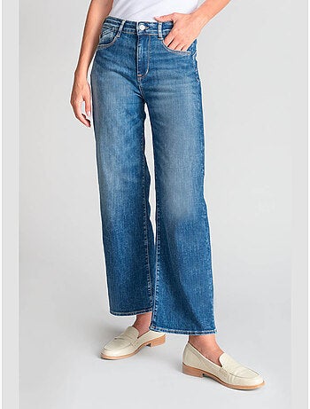 Jeans PULP taille haute push-up loose large 7/8ème 'Le Temps Des Cerises'