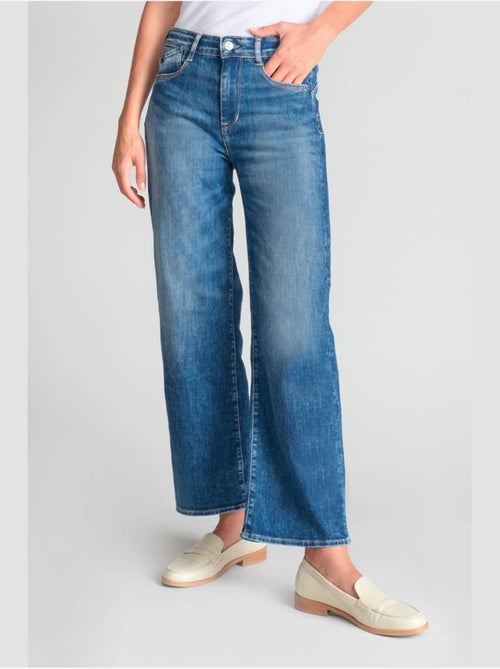 Jeans PULP taille haute push-up loose large 7/8ème 'Le Temps Des Cerises' - Kiabi