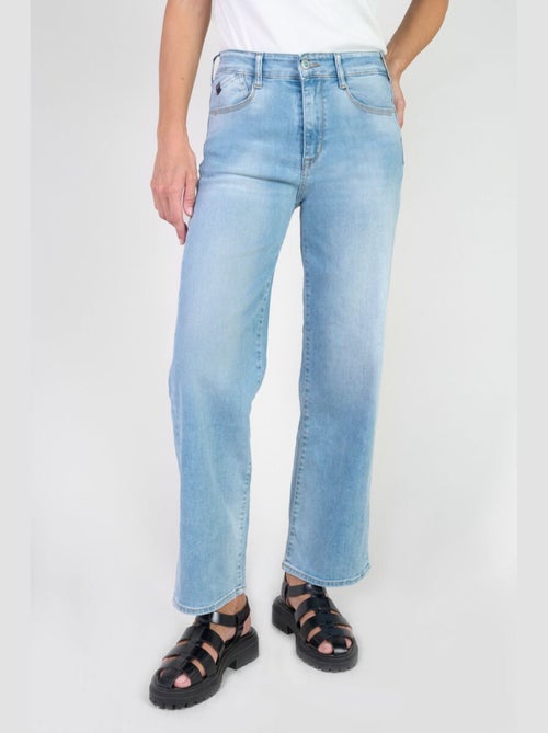 Jeans PULP taille haute push-up regular droit 7/8ème 'Le Temps Des Cerises' - Kiabi