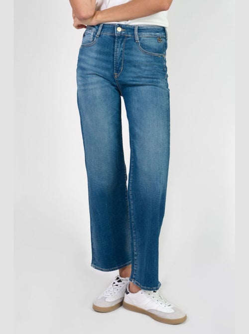 Jeans PULP taille haute push-up regular droit 7/8ème 'Le Temps Des Cerises' - Kiabi