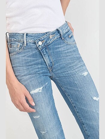 Jeans PULP taille haute push-up regular droit 7/8ème 'Le Temps Des Cerises'