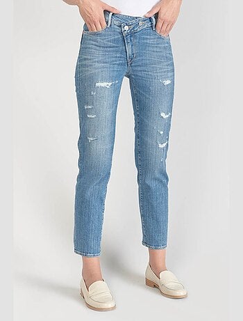 Jeans PULP taille haute push-up regular droit 7/8ème 'Le Temps Des Cerises'