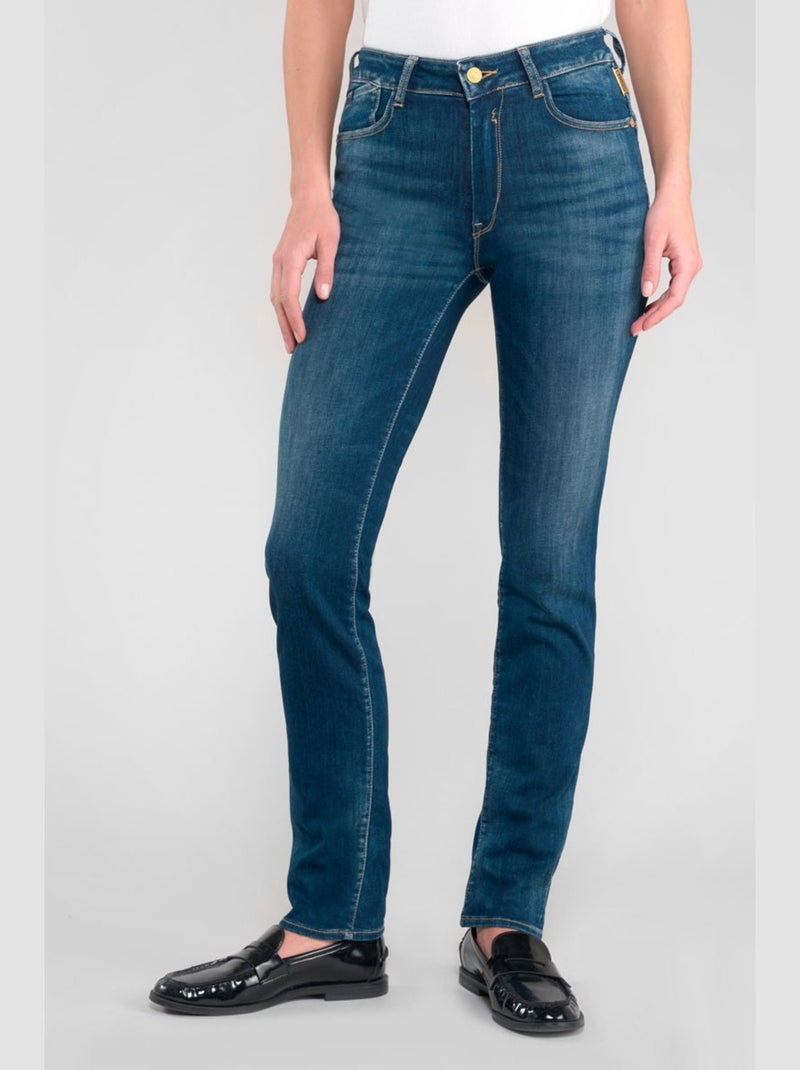 Jeans PULP taille haute push-up regular droit 'Le Temps Des Cerises' Bleu - Kiabi