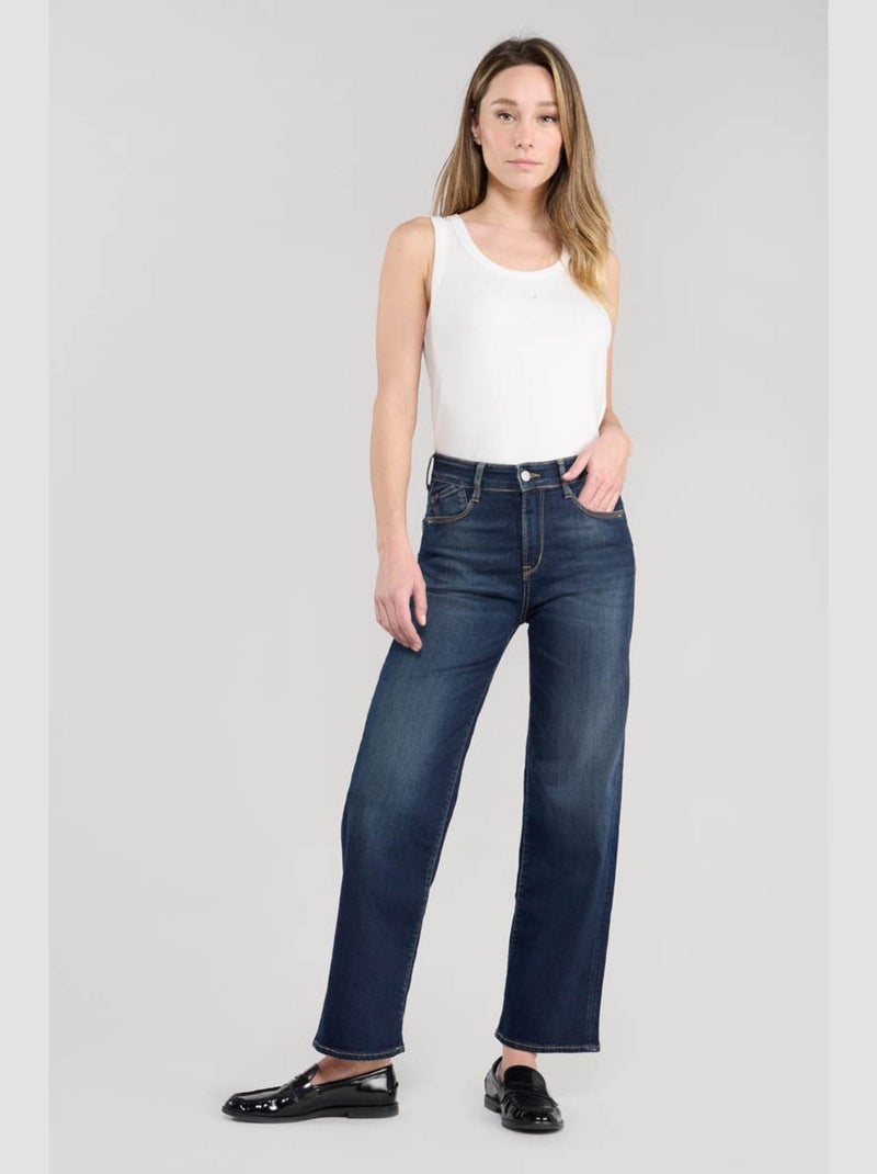 Jeans PULP taille haute push-up regular droit 'Le Temps Des Cerises' Bleu - Kiabi