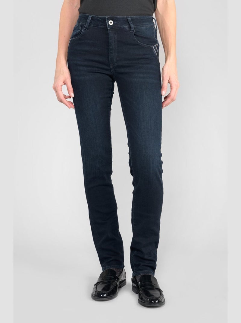 Jeans PULP taille haute push-up regular droit 'Le Temps Des Cerises' Bleu - Kiabi