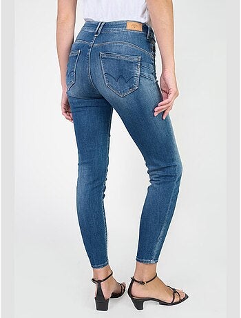 Jeans PULP taille haute push-up slim 7/8ème 'Le Temps Des Cerises'