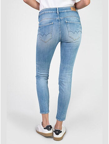 Jeans PULP taille haute push-up slim 7/8ème 'Le Temps Des Cerises'